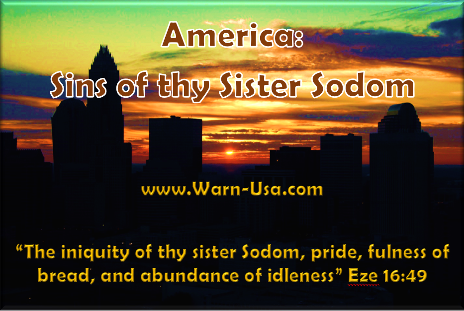 America Sins of Your Sister Sodom